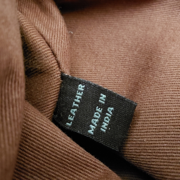 Frye Leather Ring Dome Satchel Handbag - Picture 10 of 14